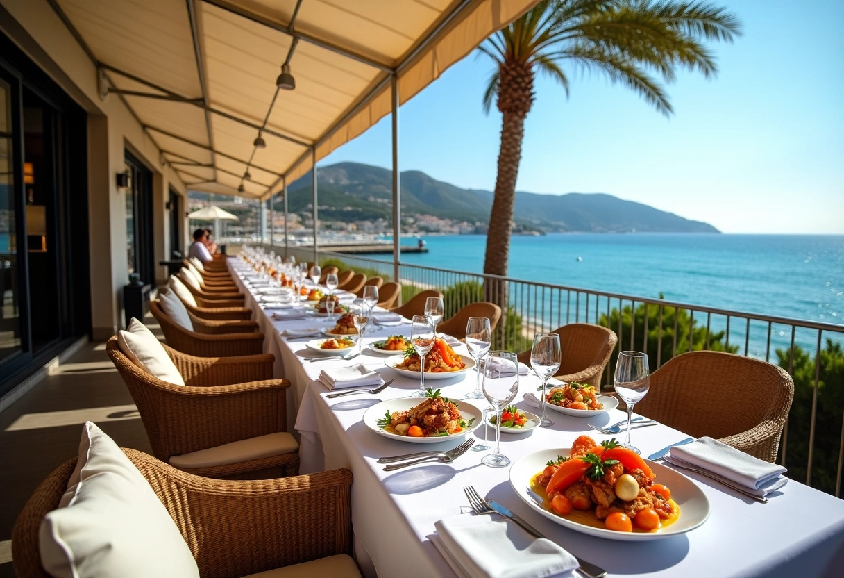 restaurant bord de mer