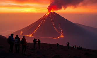 L’Etna en éruption : une excursion au cœur de la lave