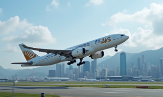 Comparaison des compagnies aériennes pour réduire le temps de vol Hong Kong-Paris