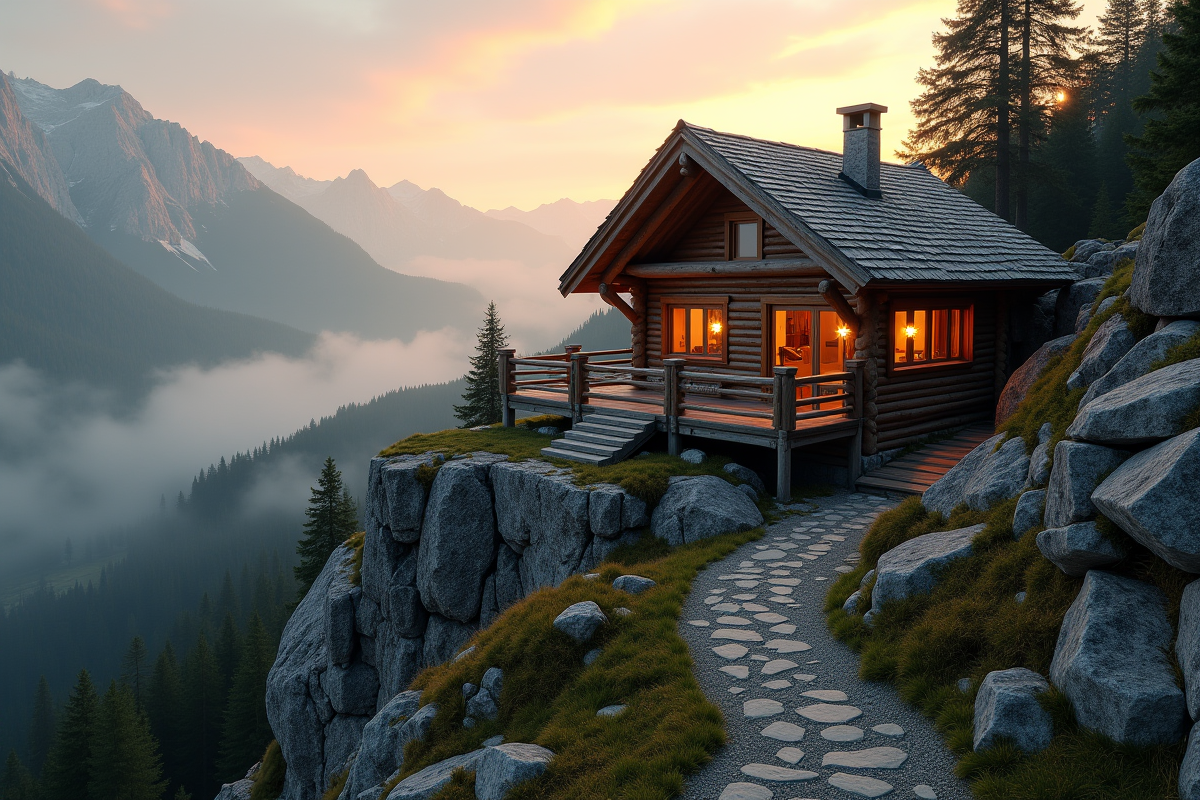 cabane montagne
