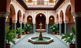 Riad traditionnel : caractéristiques et secrets à connaître pour une immersion totale