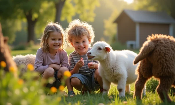 Périple sensoriel à travers une ferme pédagogique à Marseille